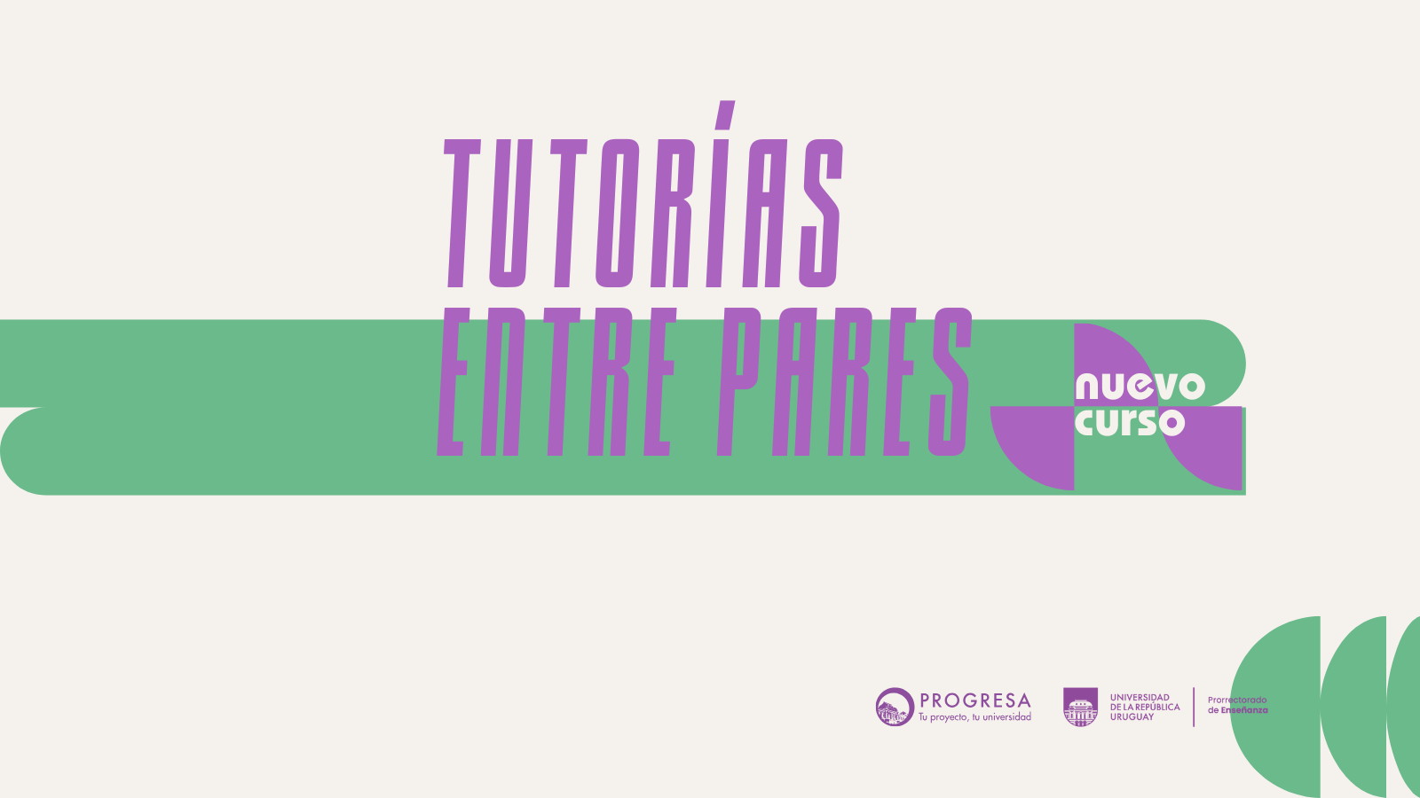 ¡Quiero ser tutor!