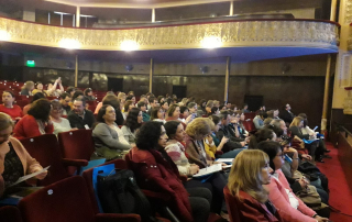 Auditorio en el teatro Florenciao Sánchez. Paysandú, Uruguay